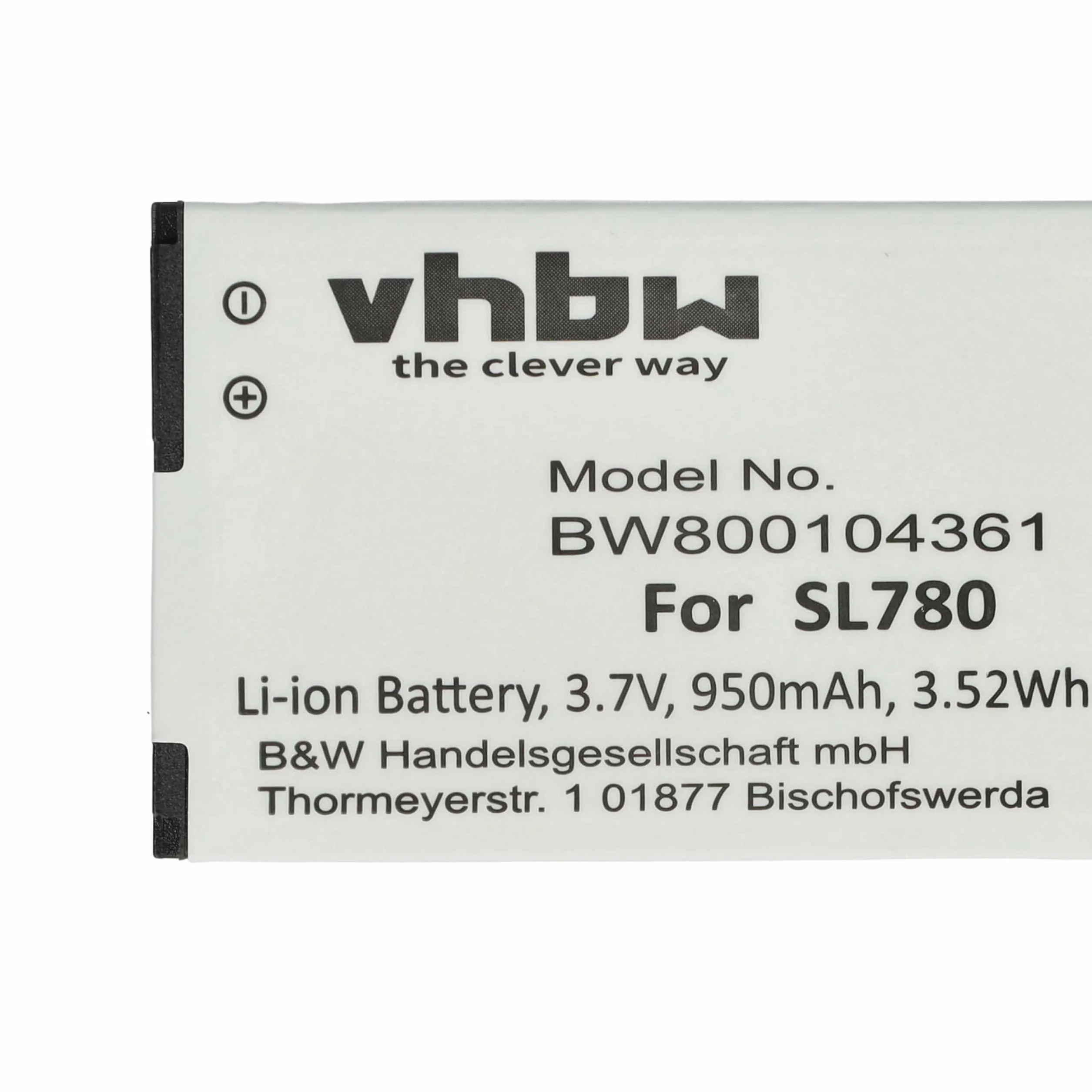 vhbw 10x batteria sostituisce Siemens S30852-D2152-X1, 4250366817255, V30145-K1310K-X444 per telefono fisso cordless (950mAh, 3,7V, Li-Ion)
