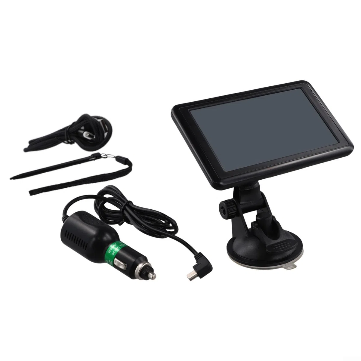 Navigatore GPS touch screen da 12,7 cm, navigatore satellitare per auto con mappa del Regno Unito, navigazione GPS per auto, camion, con guida vocale e autovelox allarmante