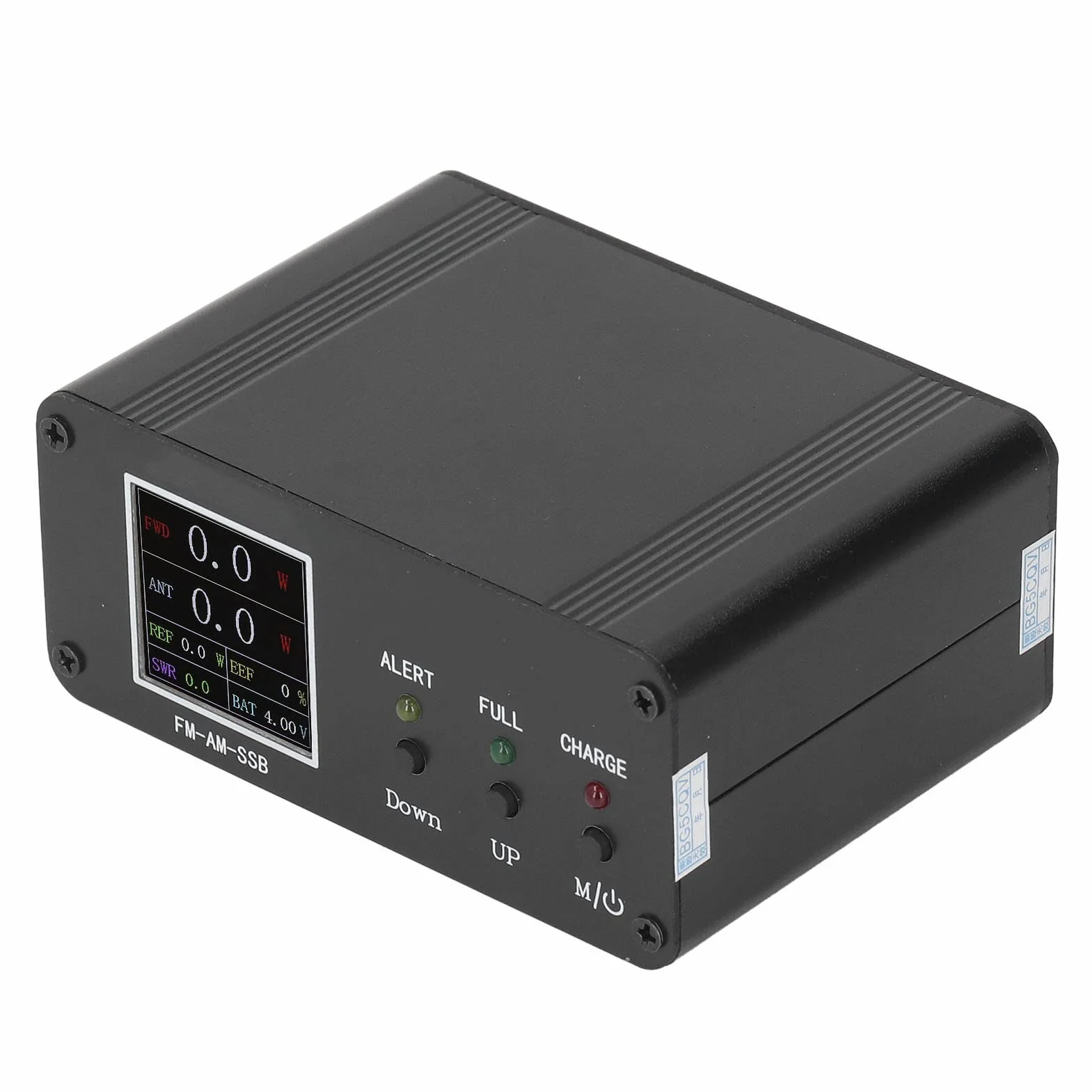 Misuratore SWR 120 W 1,8 a 54 Mhz, Schermo a Colori 240x240, Tester di Potenza FM AM SSB con Allarme per Display Chiaro e Trasporto Facile