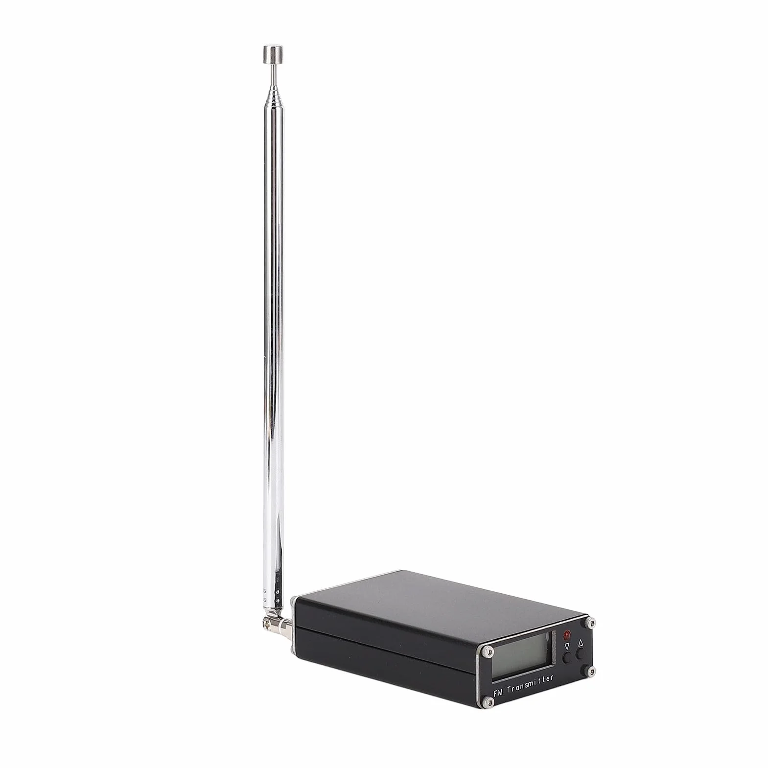Cryfokt Trasmettitore FM a Lungo Raggio 2000 M, Stazione Radio FM Stereo con Jack Audio da 3,5 Mm, da 76 a 108 MHz, per Chiesa, Drive-in, Cinema, Parcheggio, Scuola, Supermercato