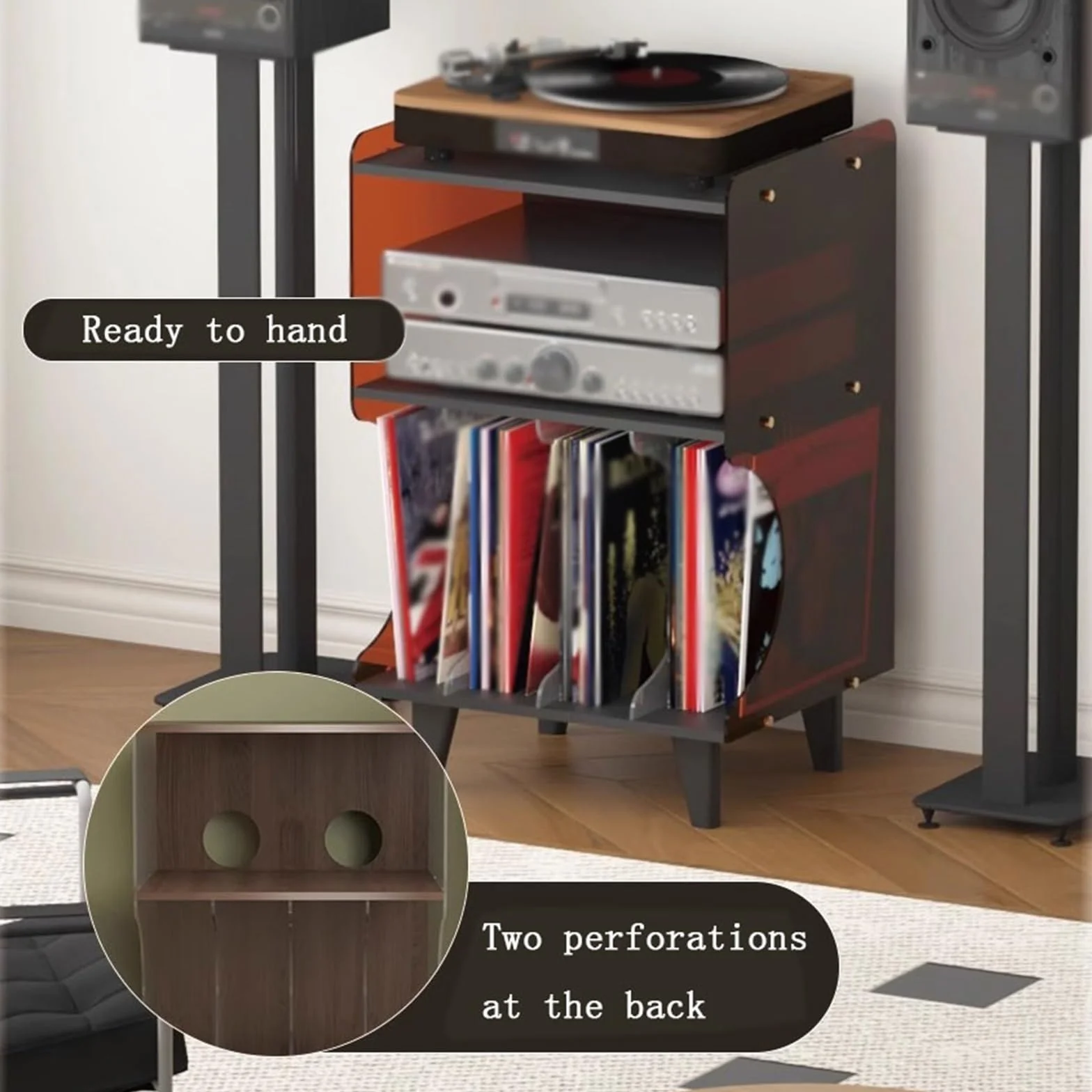 archiviazione cd Espositore for libri e riviste in acrilico da pavimento for dischi in vinile espositore per cd