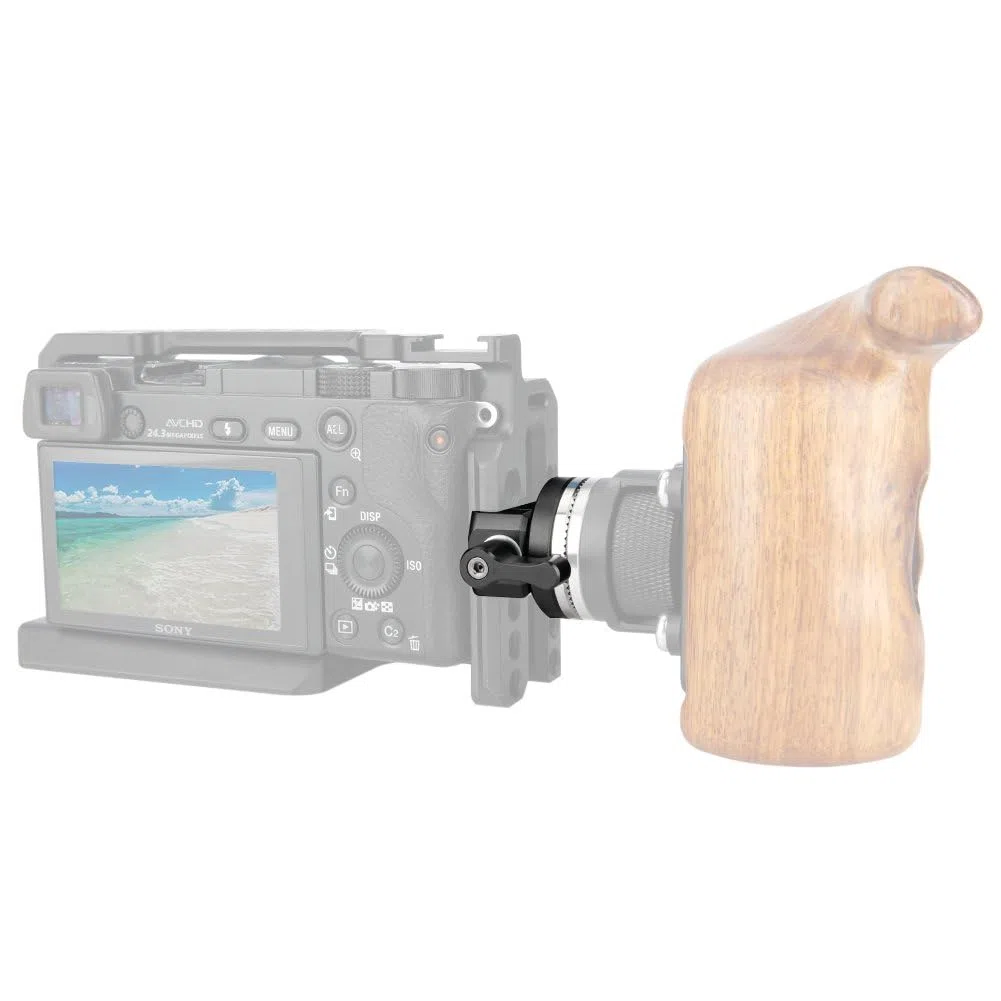 NICEYRIG NATO Rail morsetto a rosetta adattatore di montaggio per EVF Mount Quick Lock and release rosone Handle