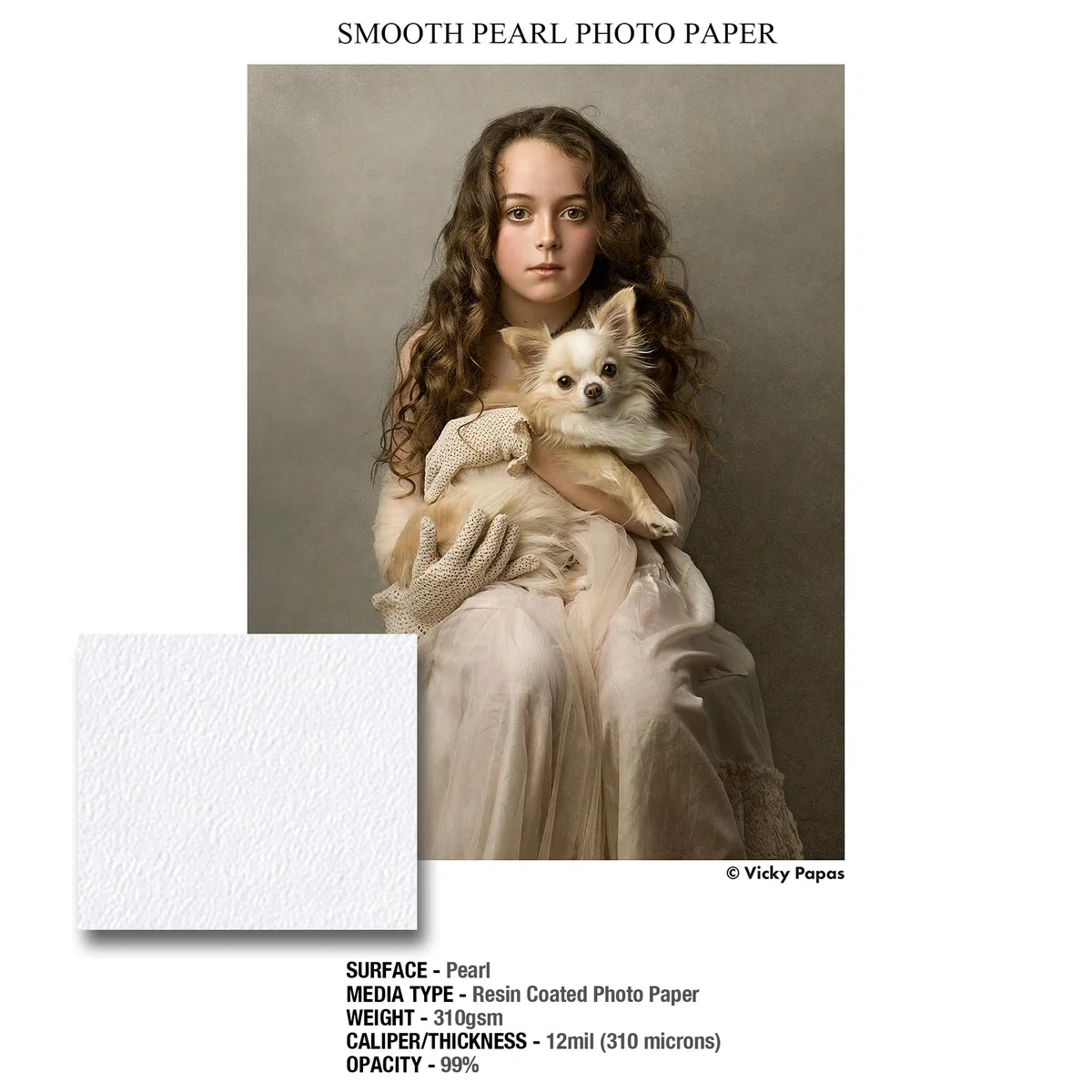 Ilford Smooth Pearl 310gsm A3+ - 25 fogli