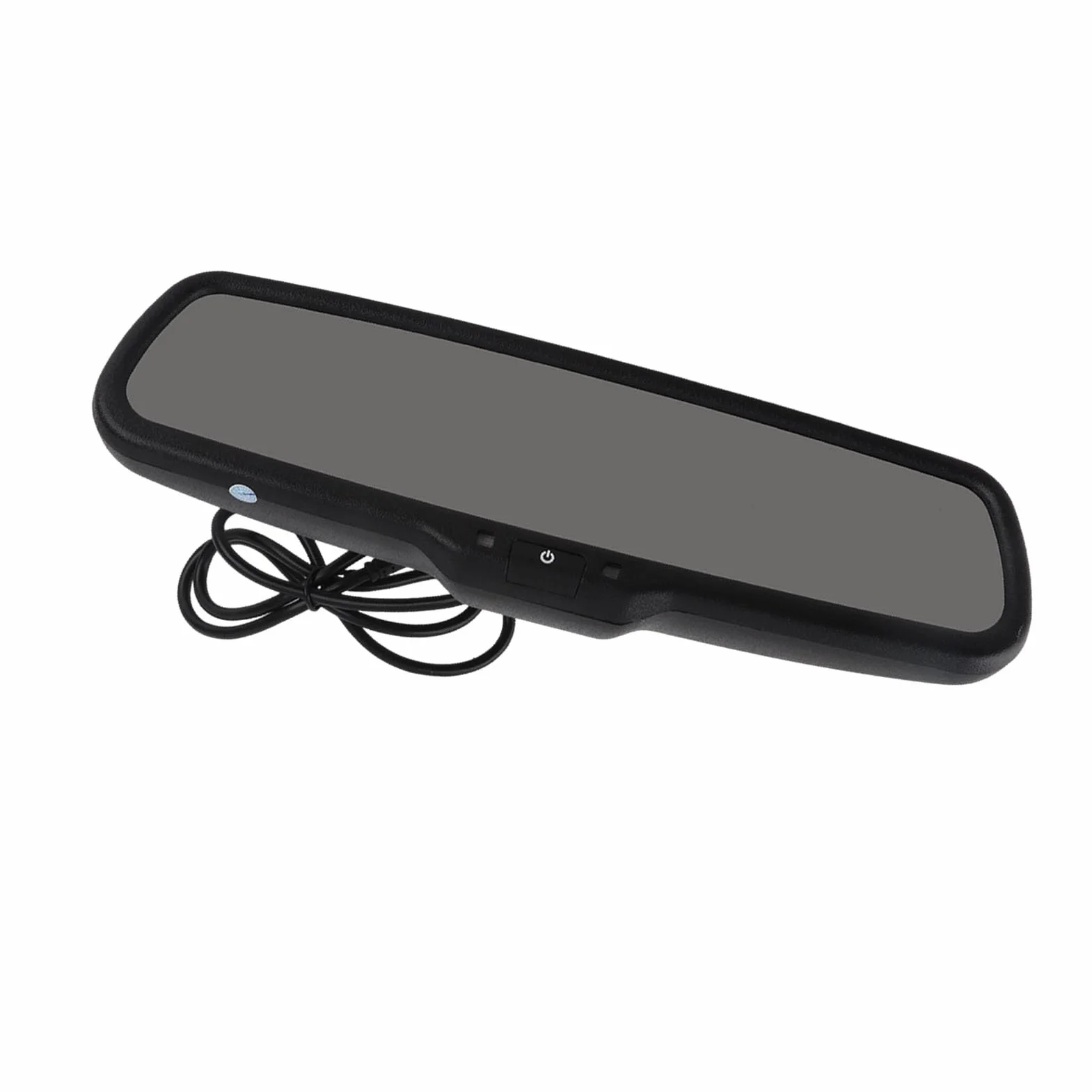 Monitor per specchietto retrovisore per auto Monitor da 4,3 pollici per auto oscuramento con staffa nero per auto Furgoni Camion RVs Mini Van,Tecnologia a bordo del veicolo/GPS e sicurezza