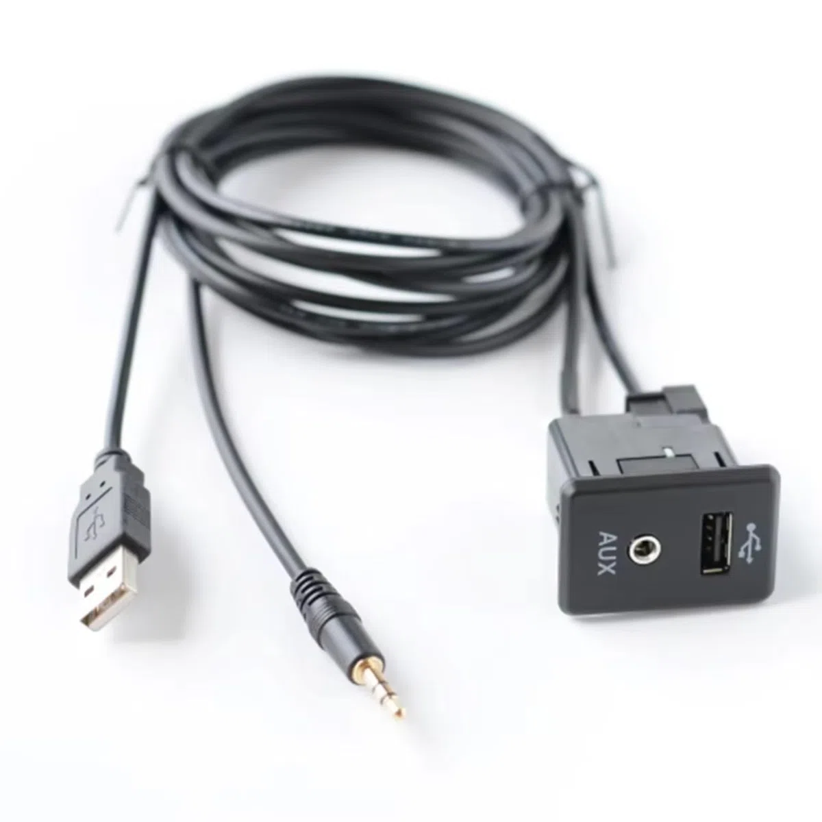 interfaccia USB AUX auto Presa USB Console Compatibile Con Nissan Per Frontier Per Rogue 2014-2017 Cavo Di Interfaccia Audio AUX Per Auto