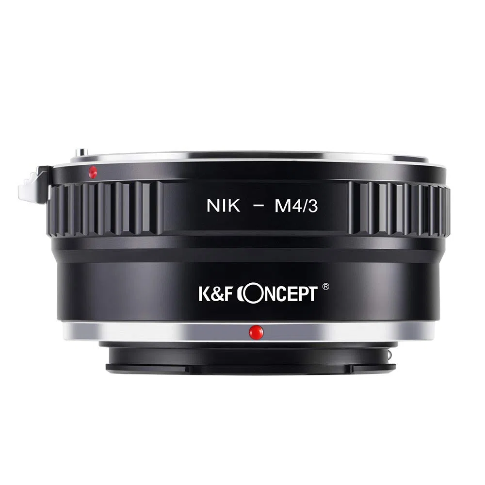 K&F CONCEPT Compatibile con Nikon AI Lente per Micro 4/3 Adattatore di obiettivo per Micro 4/3 M4/3 G1 GH1 GH2 GF1 Compatibile con Compatibile con Olympus Compatibile con Panasonic Camera