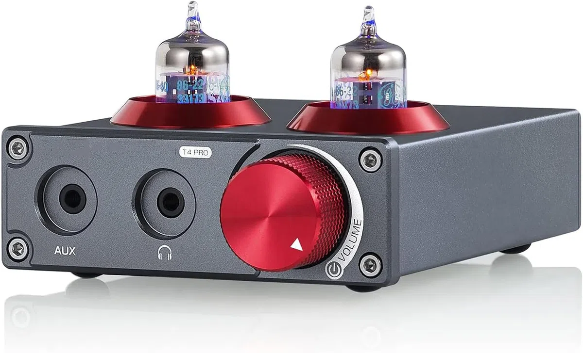Preamplificatore audio, mini tubo a vuoto Phono preamplificatore, suono retrò per giradischi, telefono, PC, MP3, TV, stereo domestico, amplificatore per cuffie