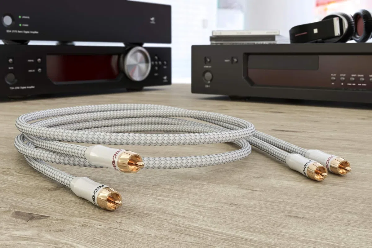 Ricable PR1 Primus Signal 2 x 1 mt - Cavo Hi-Fi Audio Stereo RCA di segnale