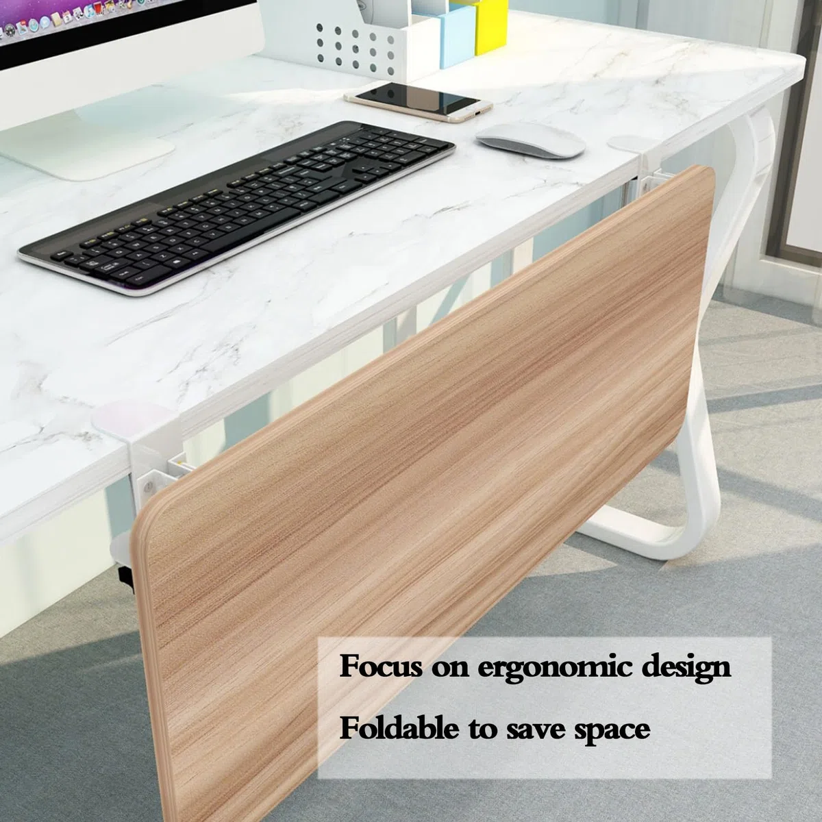 Estensore ergonomico da scrivania per comfort da scrivania, supporto per casa, ufficio, ideale per papà, migliora l'efficienza dello spazio di lavoro e il relax